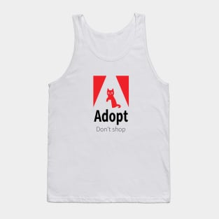 Adopt don't shop Tank Top